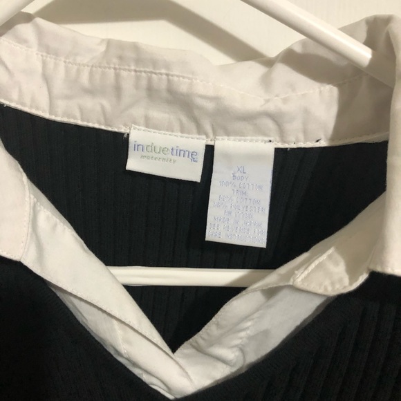 IN DUE TIME MATERNITY TOP XL - Picture 4 of 11